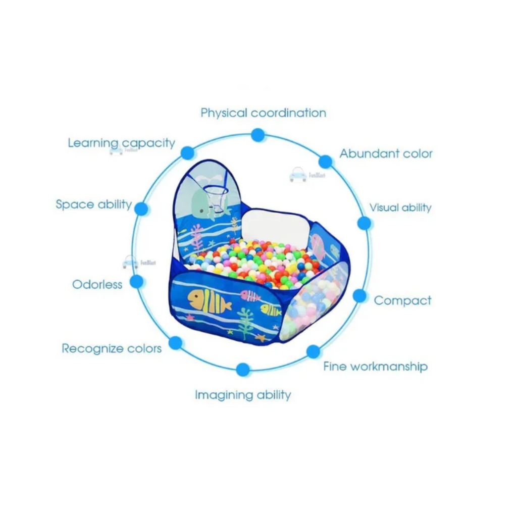 Balak Sea Ball Pool With 50Pcs Balls