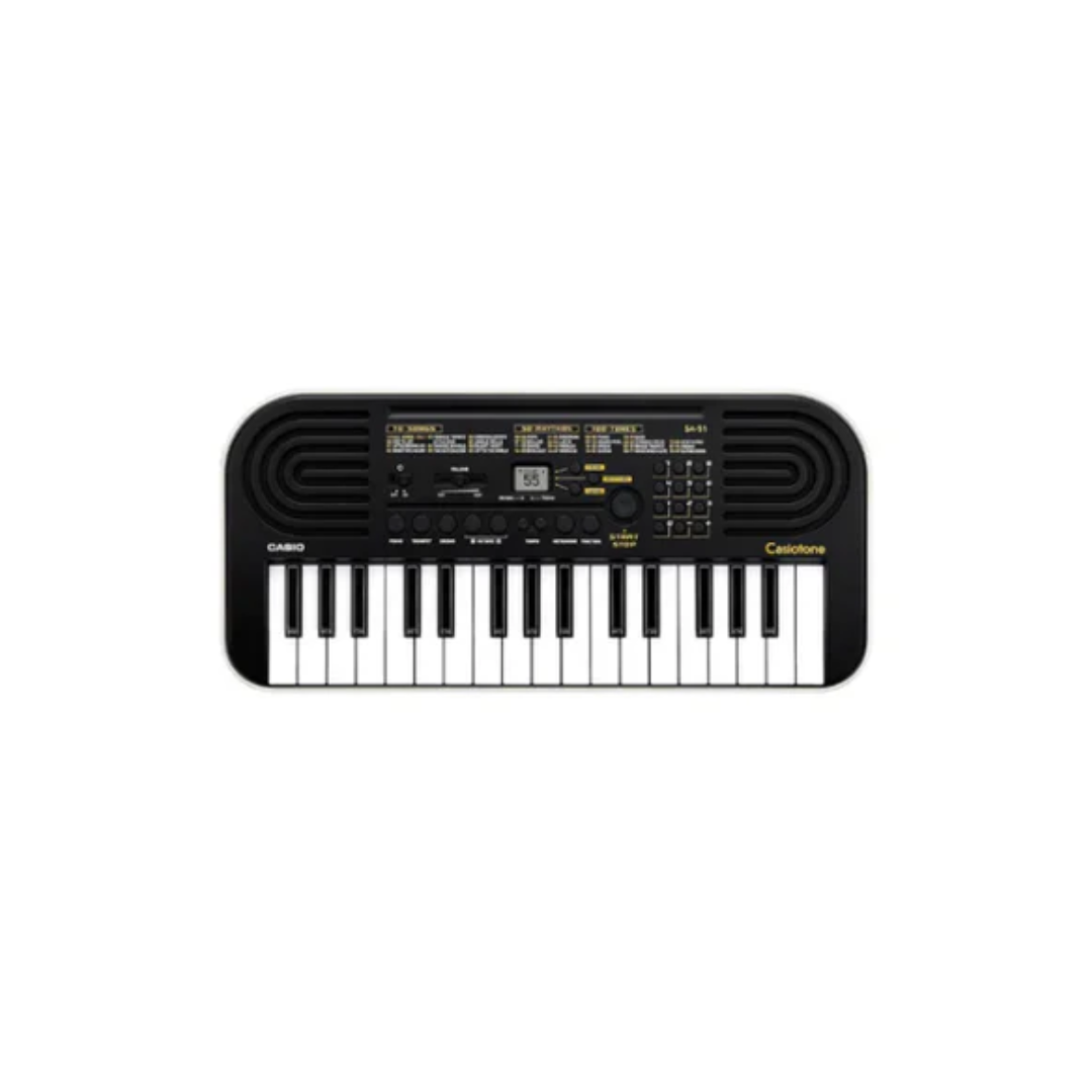 Casiotone Mini Keyboard SA-51 Piano Black With Adapter