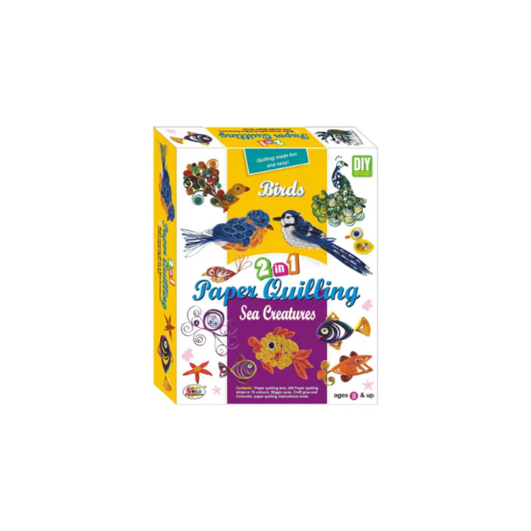 Ekta Paper Quilling Kit Sea And Creature Edition