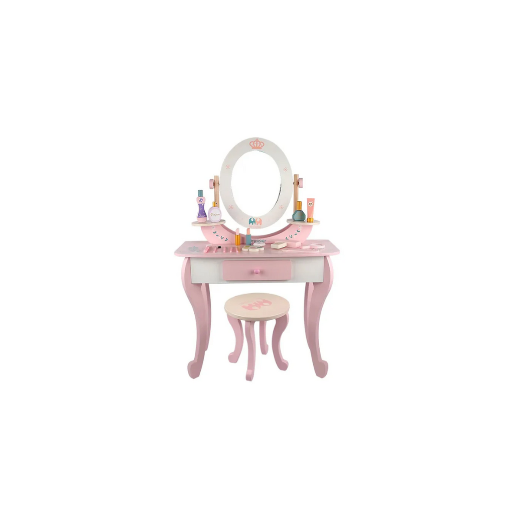 Rainbow Toys Dressing Table Pink Simulation Play house Makeup toy