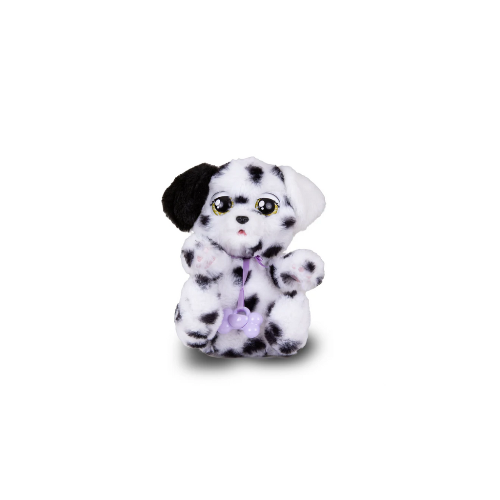 Winmagic Baby Paws Dalmatian with Cute Swaddle Bag|Scan QR Code for More Interactive Roleplay