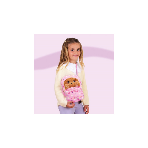 Winmagic Baby Paws Cocker with Cute Swaddle Bag Scan QR Code for More Interactive Roleplay
