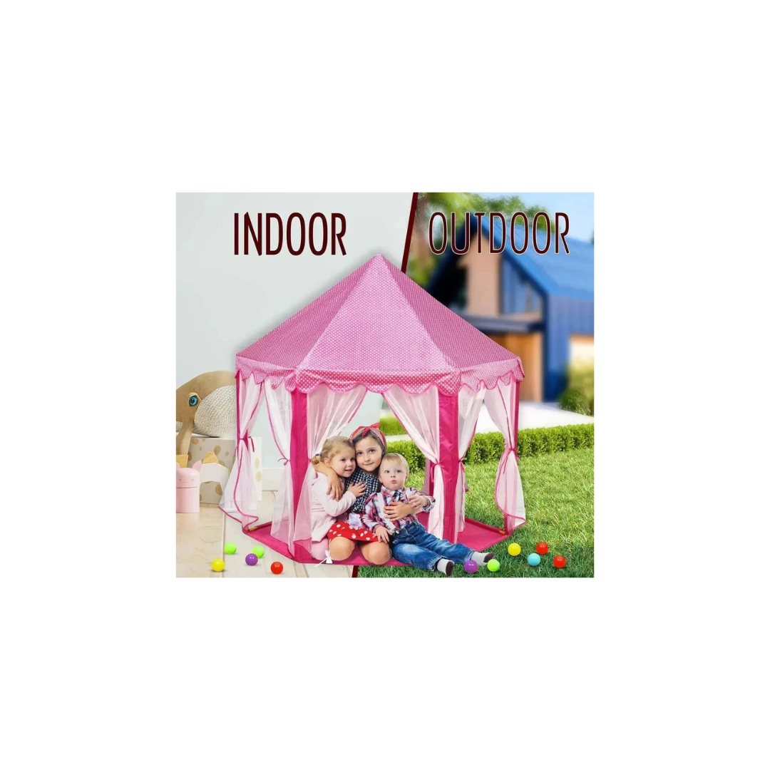 Itoys Dream Castle Play Tent Pink