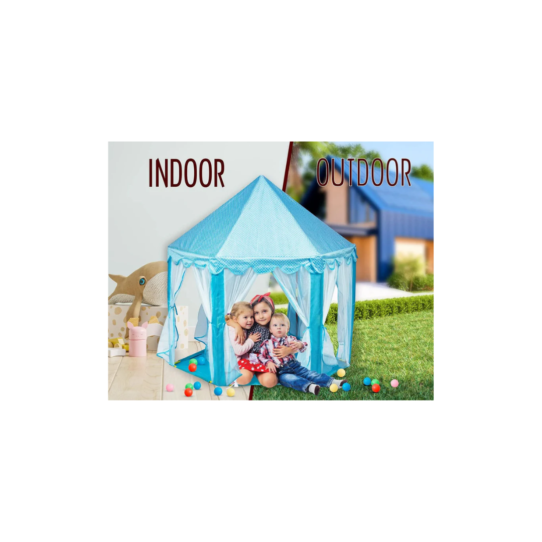 Itoys Dream Castle Play Tent Blue