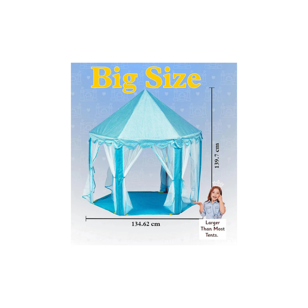 Itoys Dream Castle Play Tent Blue