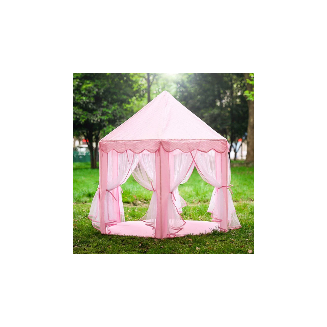 Webby Kids Indoor and Outdoor Castle Play Tent House (Pink)