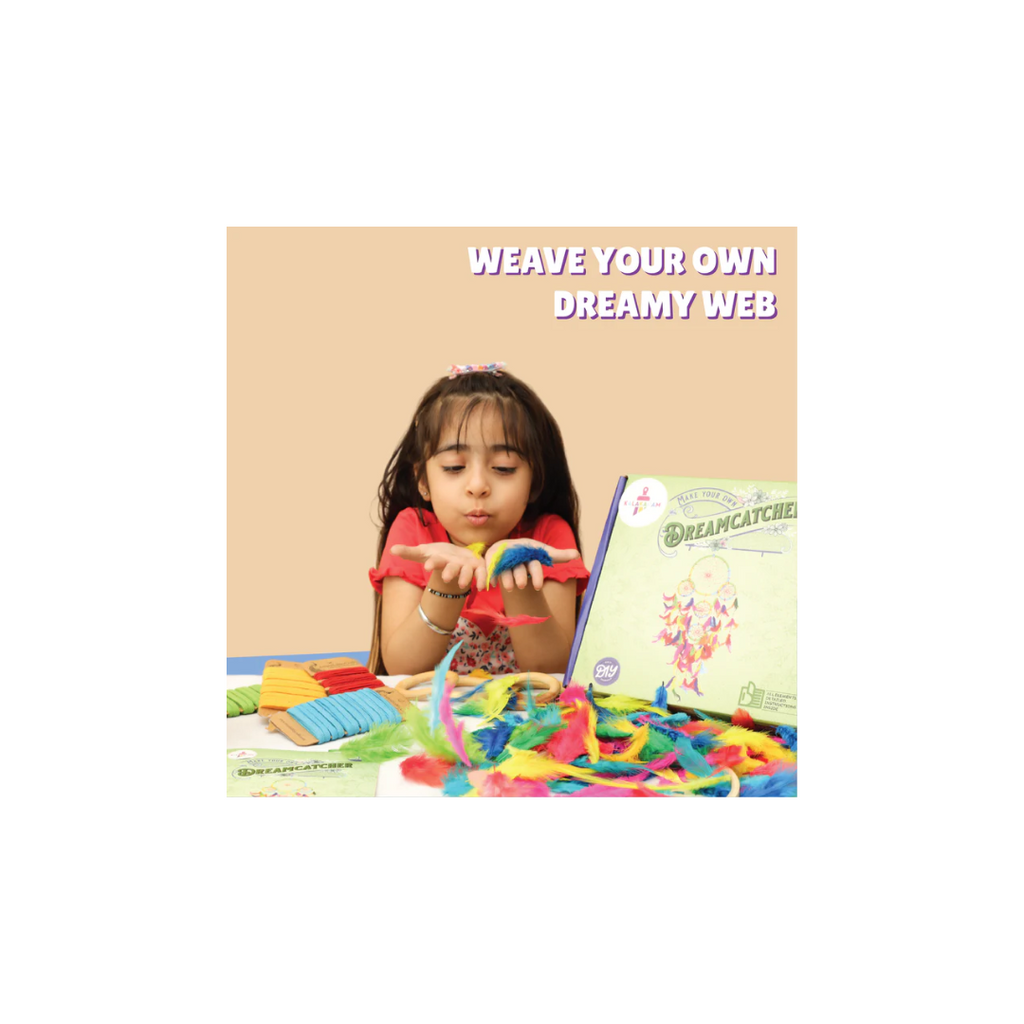 Kalakaram 5 Ring Dreamcatcher Making Kit