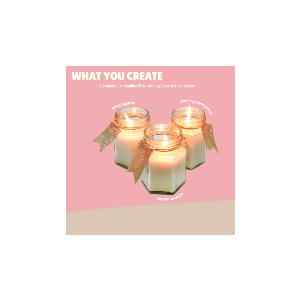 Kalakaram Scented Jar Candle Making Kit