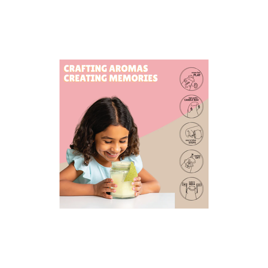 Kalakaram Scented Jar Candle Making Kit