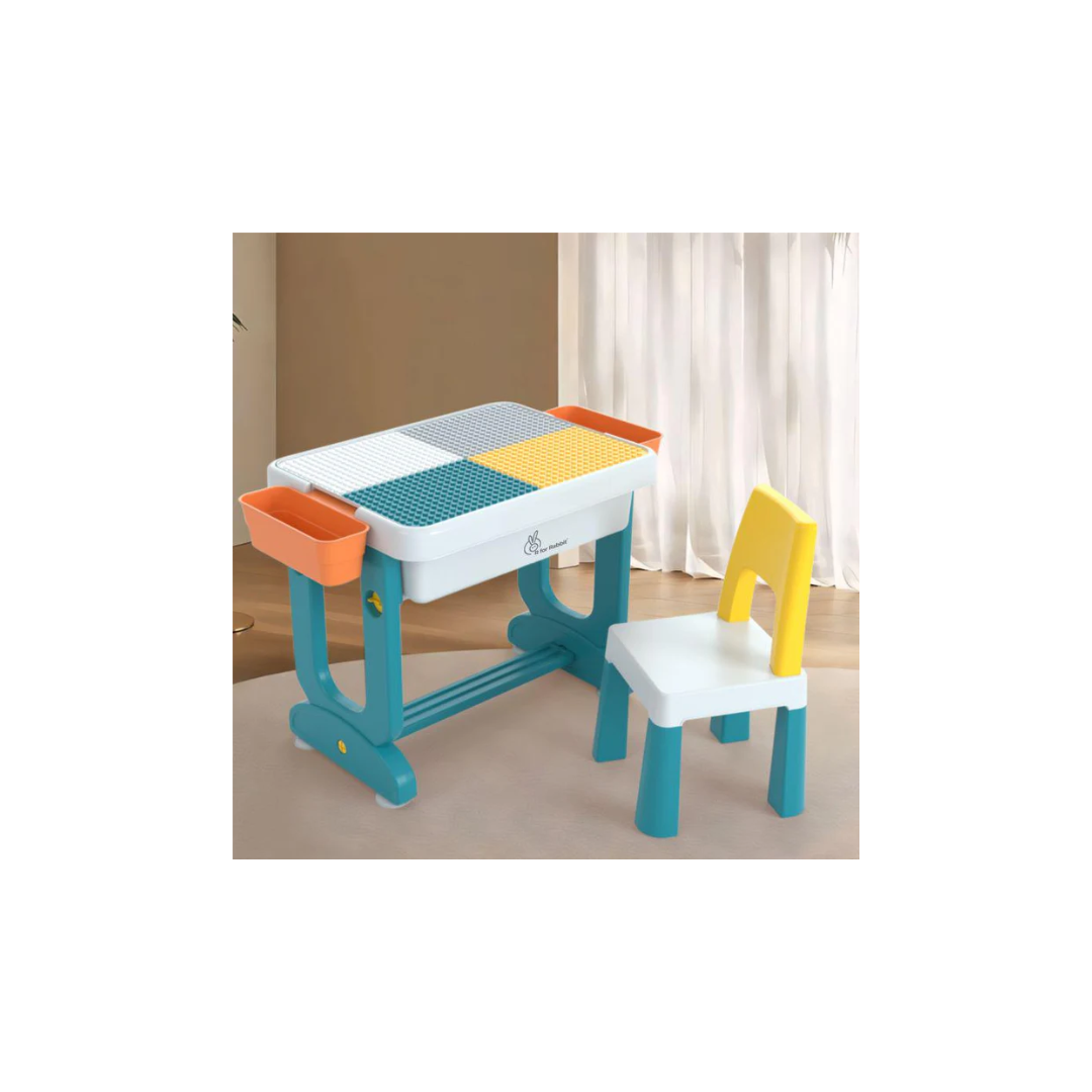 R For Rabbit Little Genius Learner: Smart & Safe Kids Study Table  Set