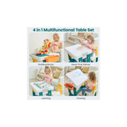R For Rabbit Little Genius Learner: Smart & Safe Kids Study Table  Set