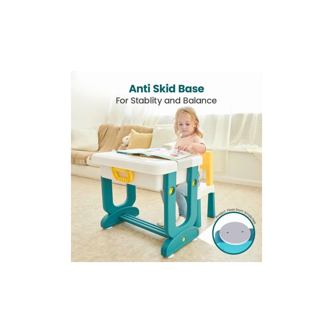 R For Rabbit Little Genius Learner: Smart & Safe Kids Study Table  Set