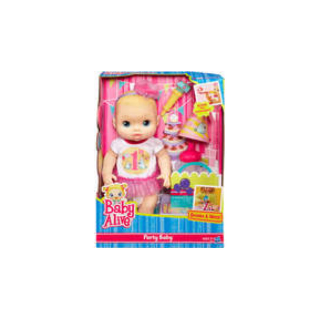 Rainbow Toys Baby Alive - Baby"s First Birthday Doll Blonde