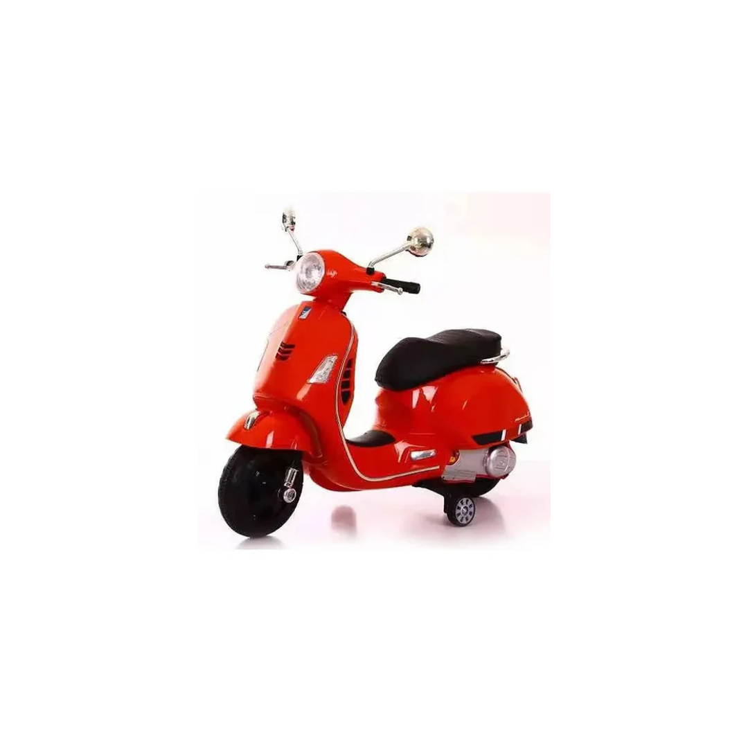 Rainbow Toys Vespa Ride On Scooter with Foot Accelerator - Red