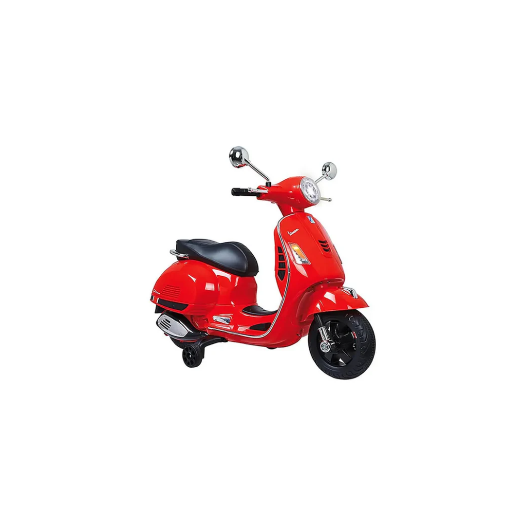 Rainbow Toys Vespa Ride On Scooter with Foot Accelerator - Red