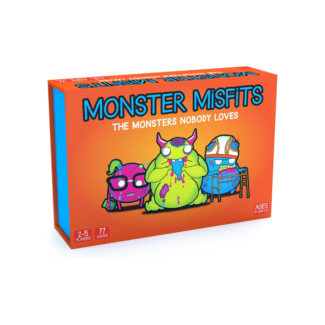 Rainbow Toys Monster Misfits a Ridiculous Card Game 602573041062 Friendly Rabbit