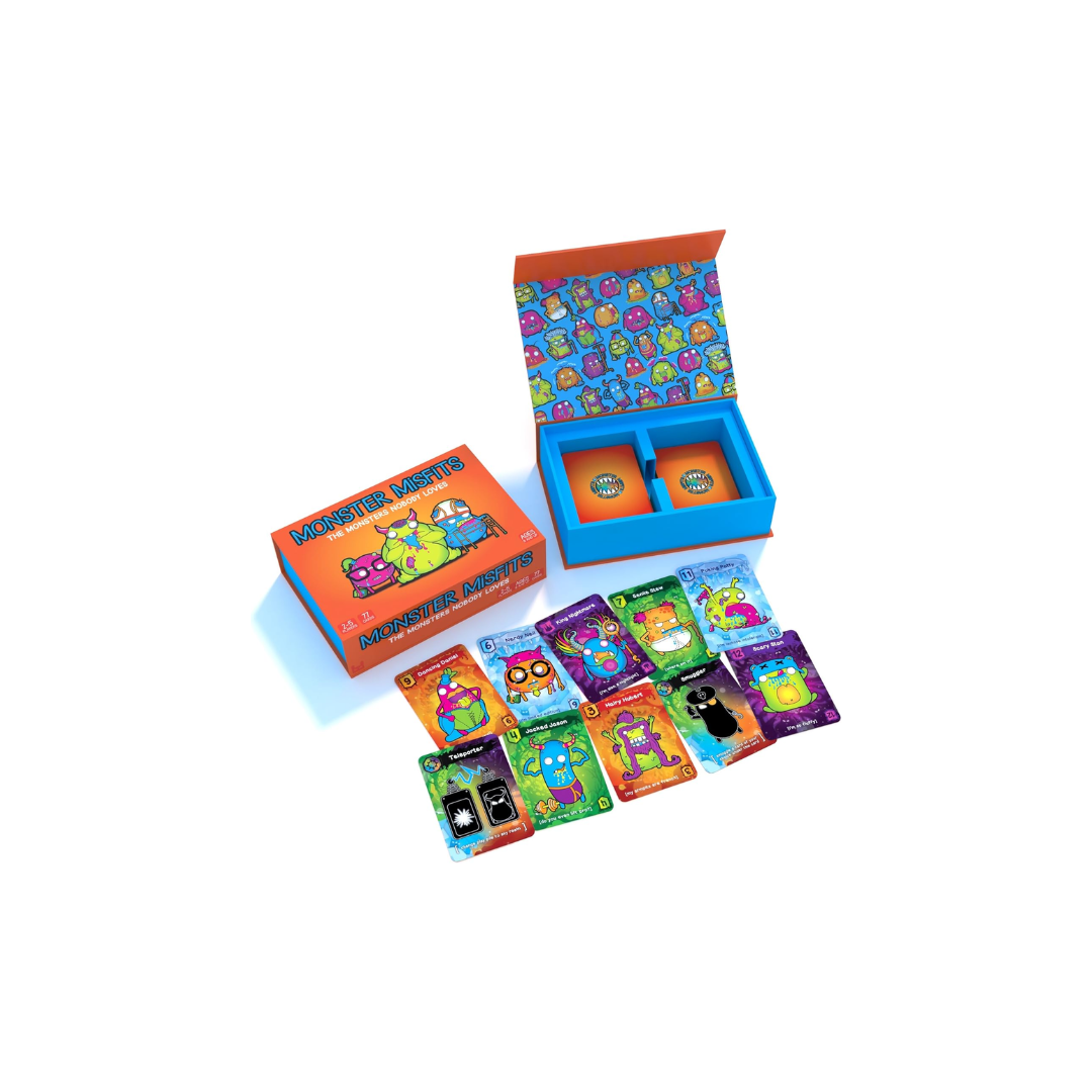 Rainbow Toys Monster Misfits a Ridiculous Card Game 602573041062 Friendly Rabbit