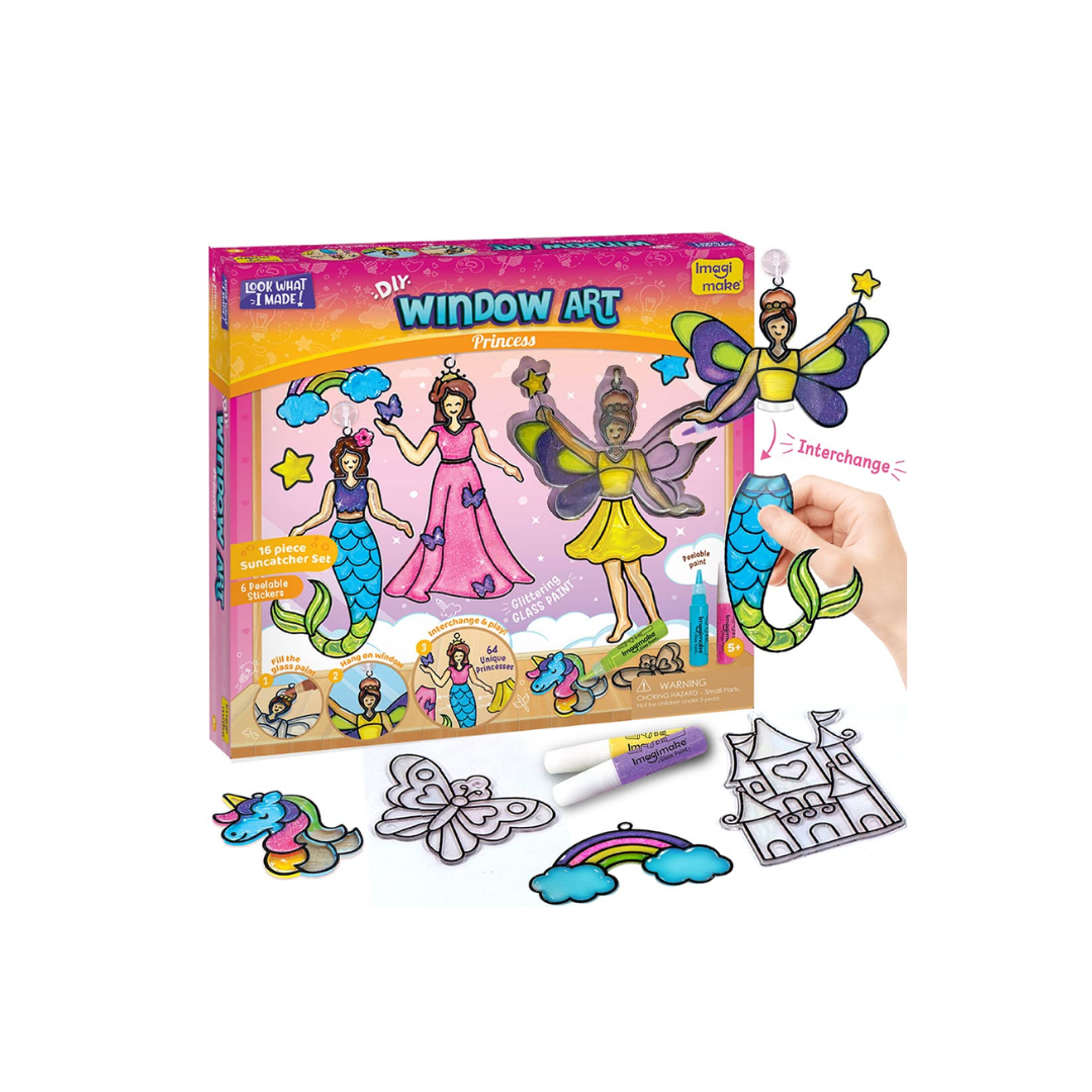 Imagimake Window Art  Princess