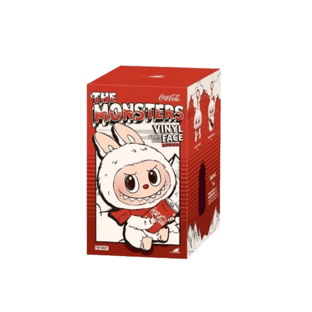 Popmart Cute Monsters Coco Cola Vinyl Face Labubu Doll