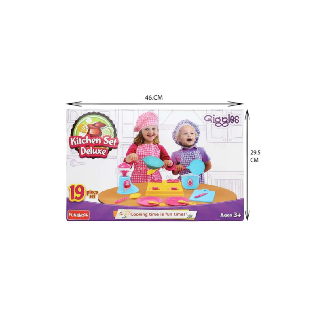 Funskool Giggles Kitchen Set Deluxe