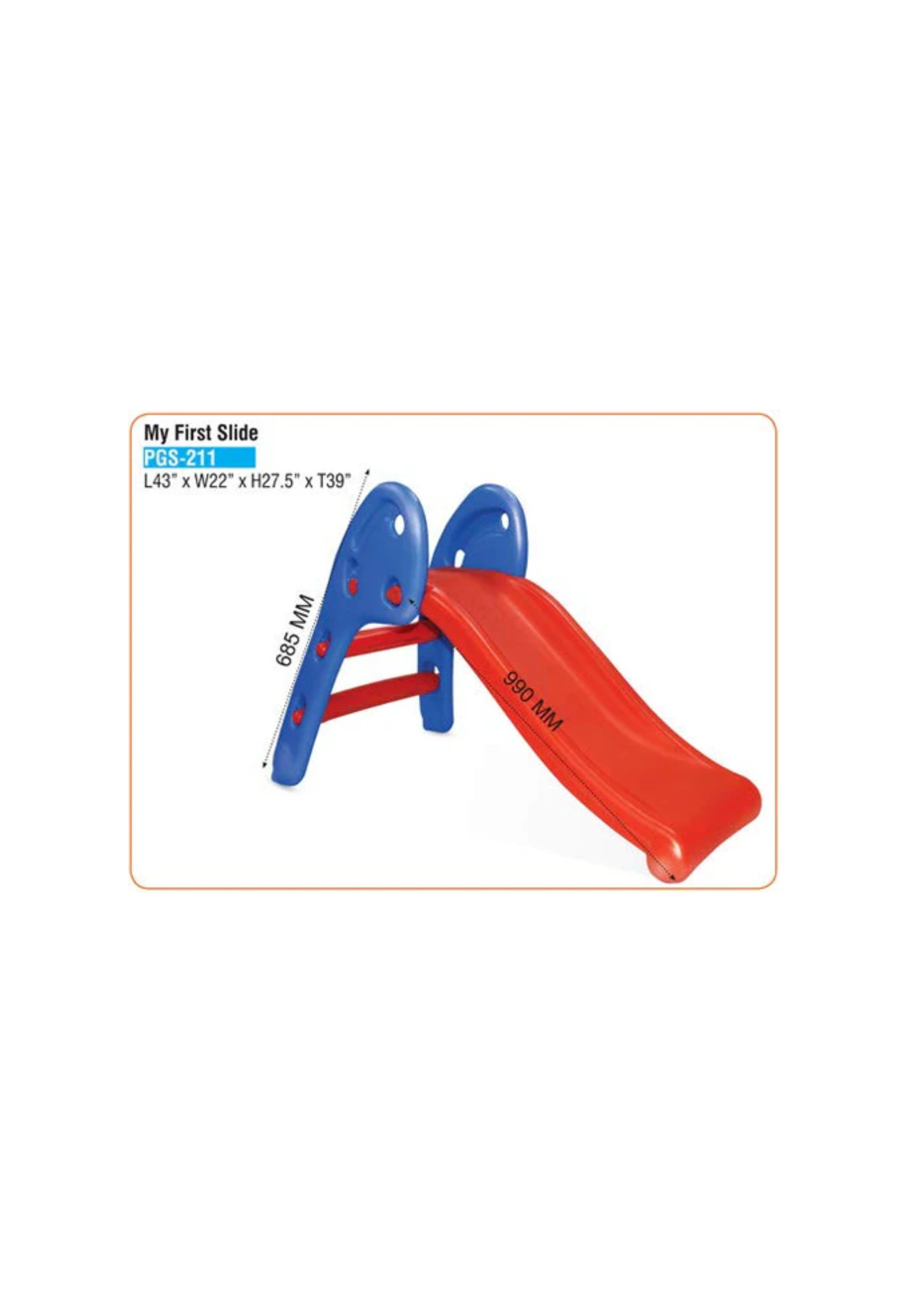 Playgro My First Slide, Multi Color