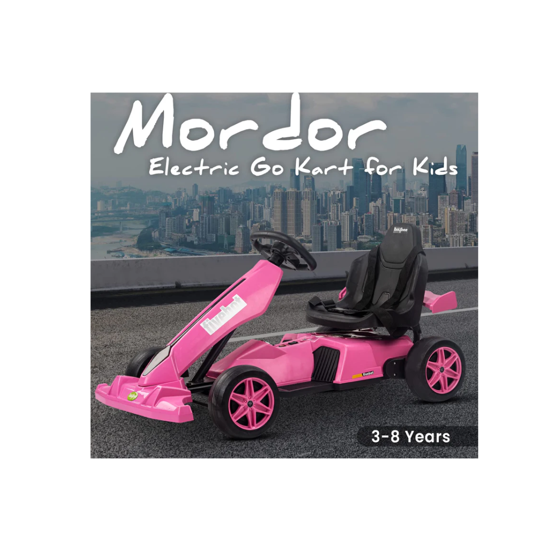 Baybee Mordor Electric Go Kart Battery Operated Car With Music, Led Light