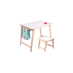 Funskool Giggles Activity Table and Stool Foldable Wooden Study Set