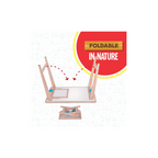 Funskool Giggles Activity Table and Stool Foldable Wooden Study Set