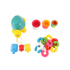Funskool Giggles Pull Stack And N Link Toy Set