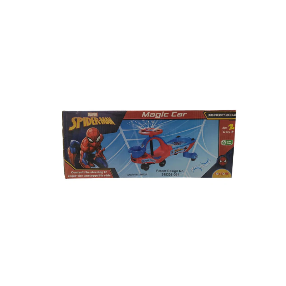 Toyzone Spiderman Premium Swing Car Magic Car