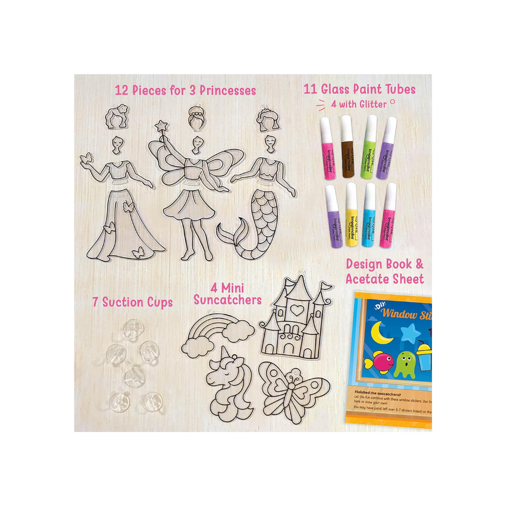 Imagimake Window Art  Princess