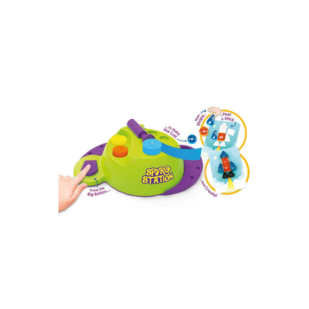Quill On Spyrosity Spyrosity 3D Crinklers Explore Quilling Based Creative Toy