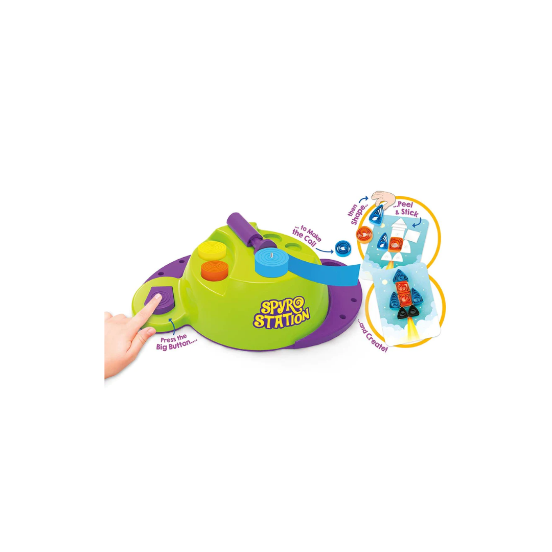 Quill On Spyrosity Spyrosity 3D Crinklers Explore Quilling Based Creative Toy