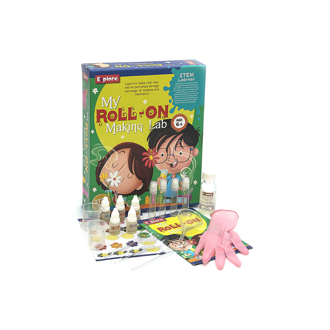 Explore My Roll-On Making Lab Learning & Educational DIY Kit