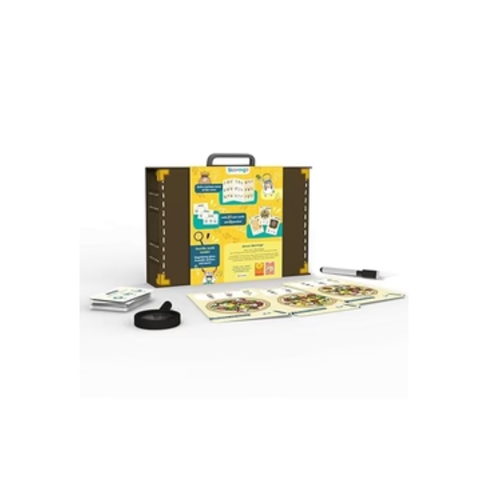 Bloomingo Detective kit - Spy activity kit Detective puzzle game set for kids