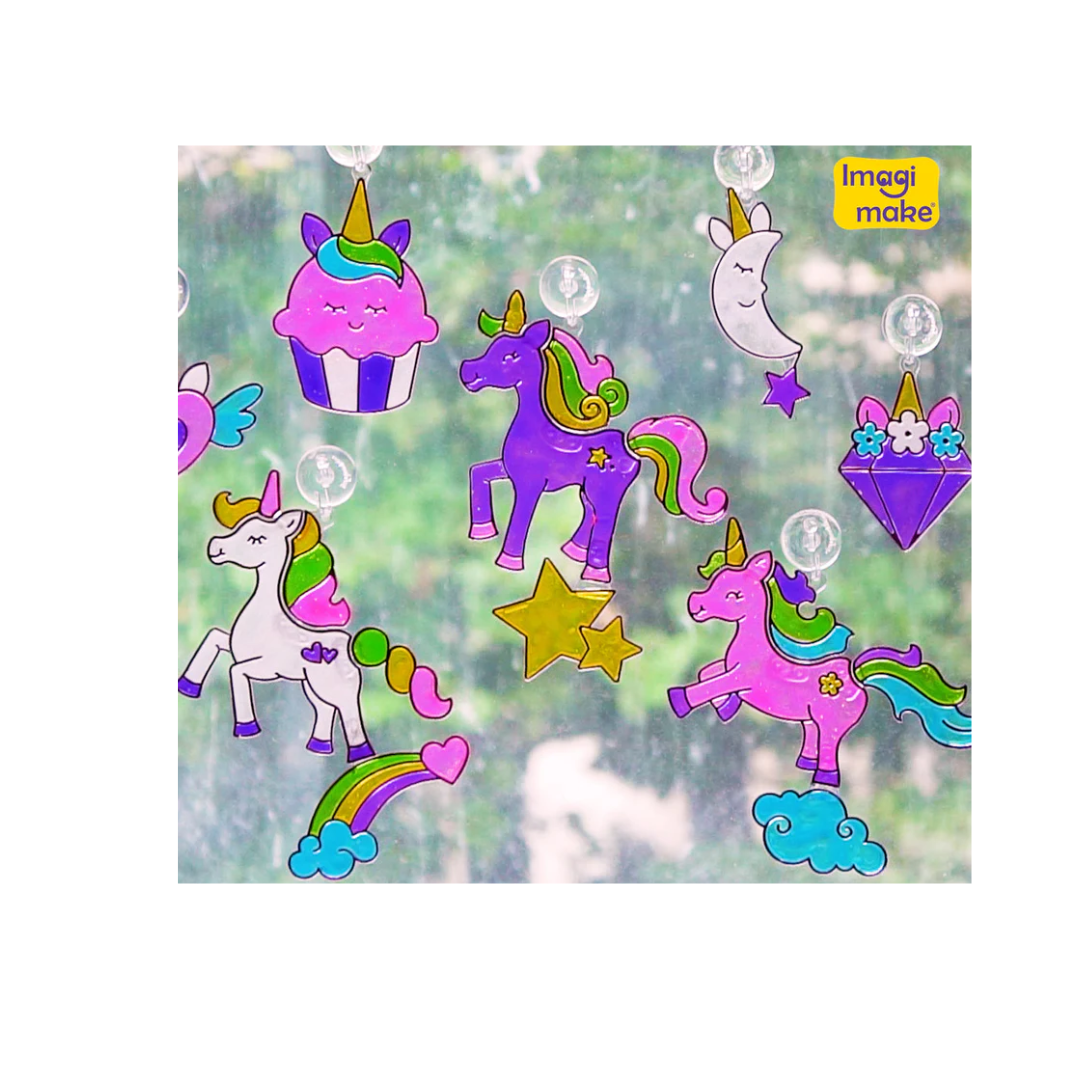 Imagimake Window Art Unicorn