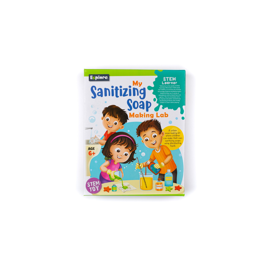 Explore My Sanitizing Soap Making Lab Stem Activity Kit