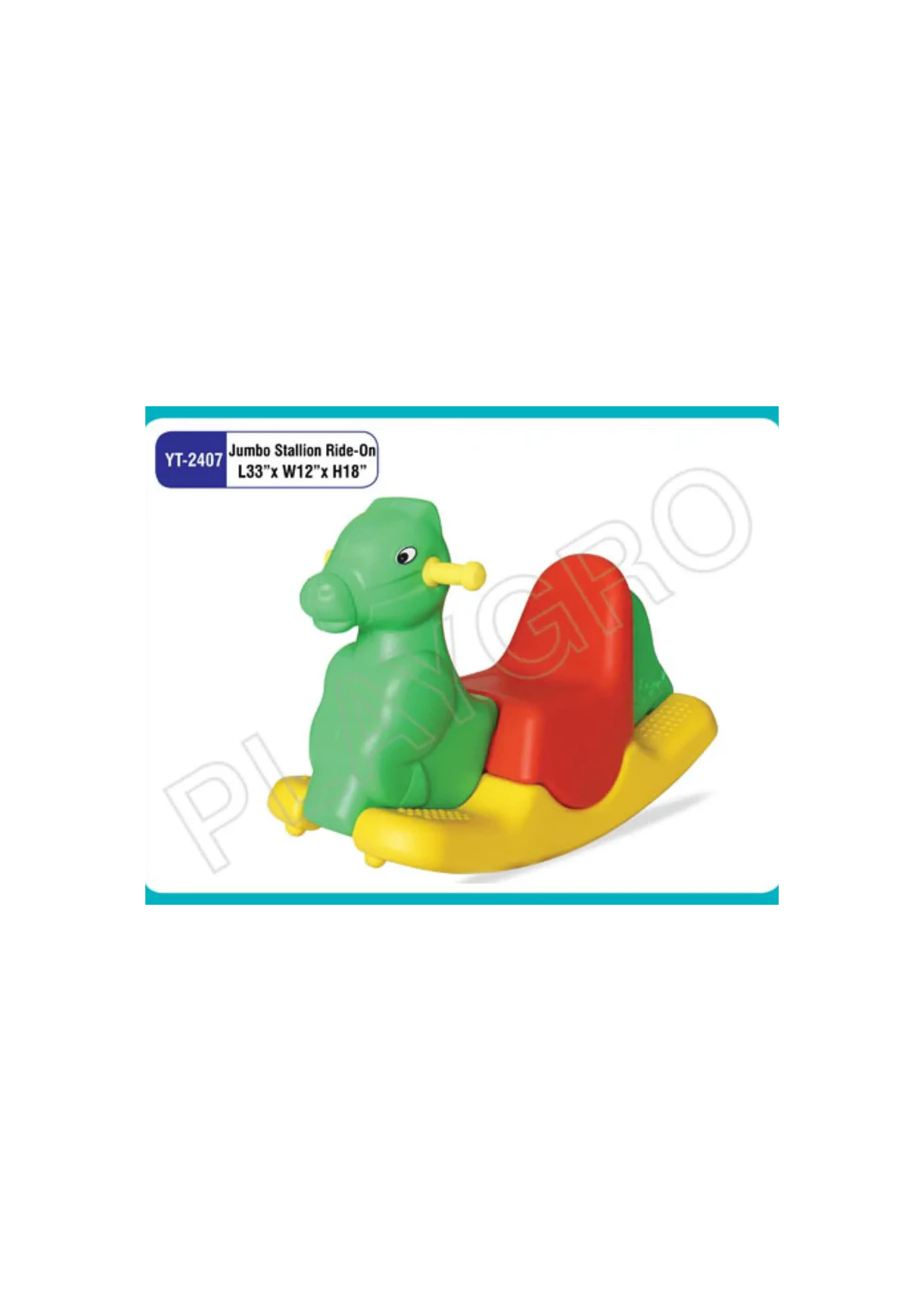 Playgro Jumbo stallion Rideon for Kids YT-2407