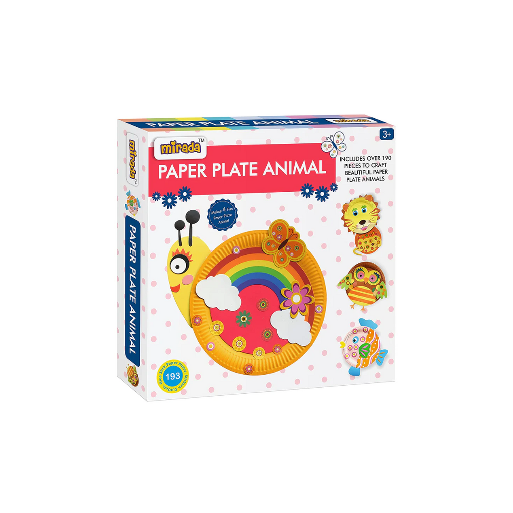 Mirada Art & Craft Paper Plate Animal Kit