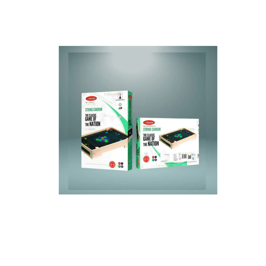 Simmar String Carrom Board Game The Classic Game of Nation Hockey