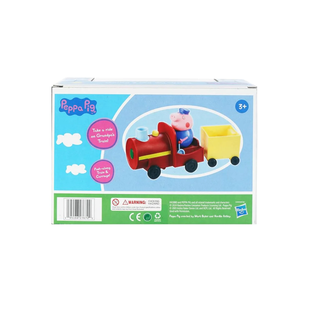 Peppa Pig Grandpa's Train and Carriage Playset