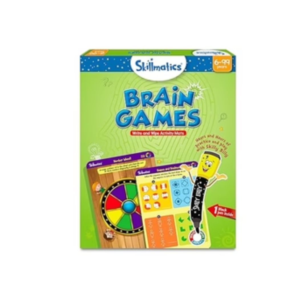 Skillmatics Brain Games Reusable Activity Mats