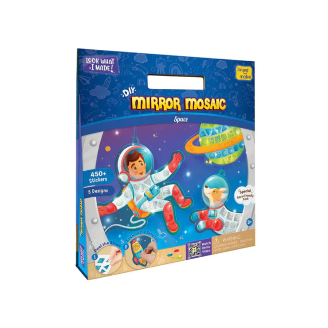 Imagimake DIY Mirror Mosaic Art and Craft Kit