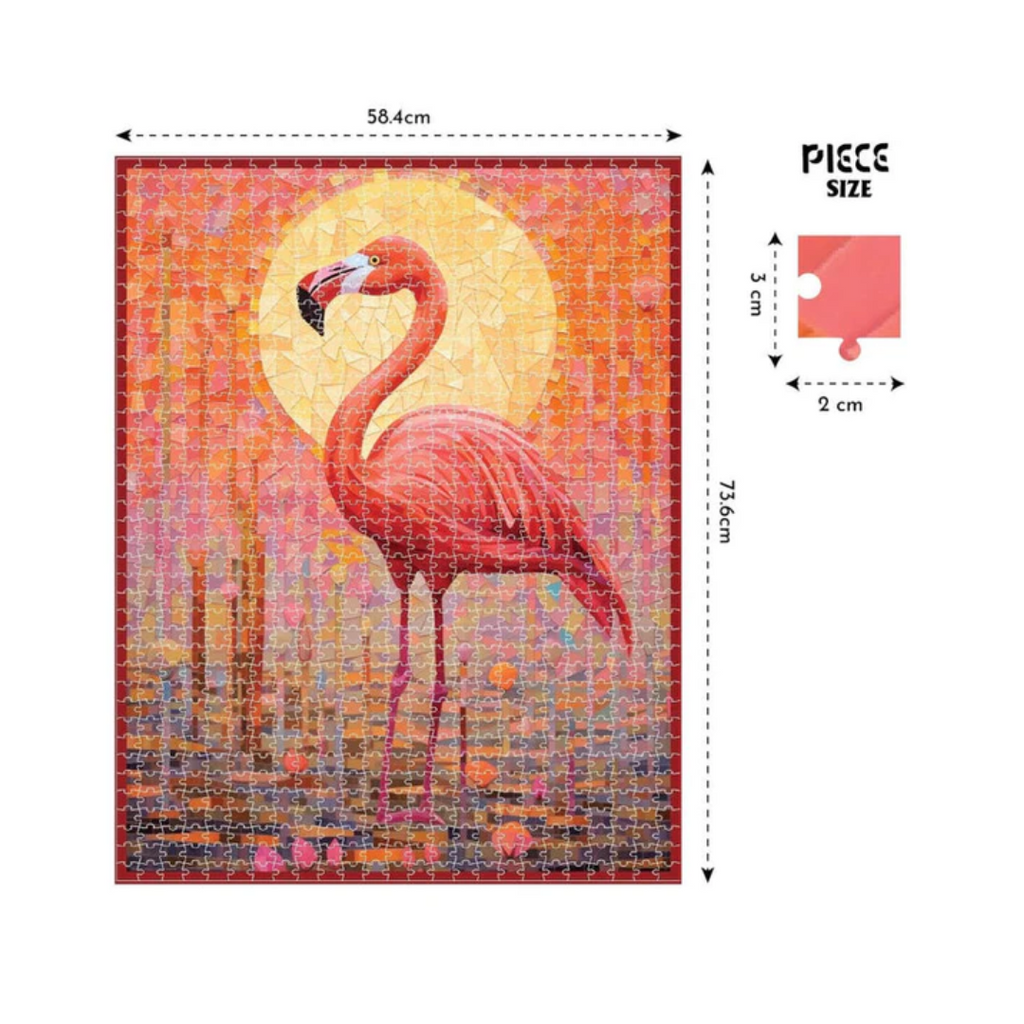 Funskool Flamingo Sunset Jigsaw Puzzle 1000 Pieces