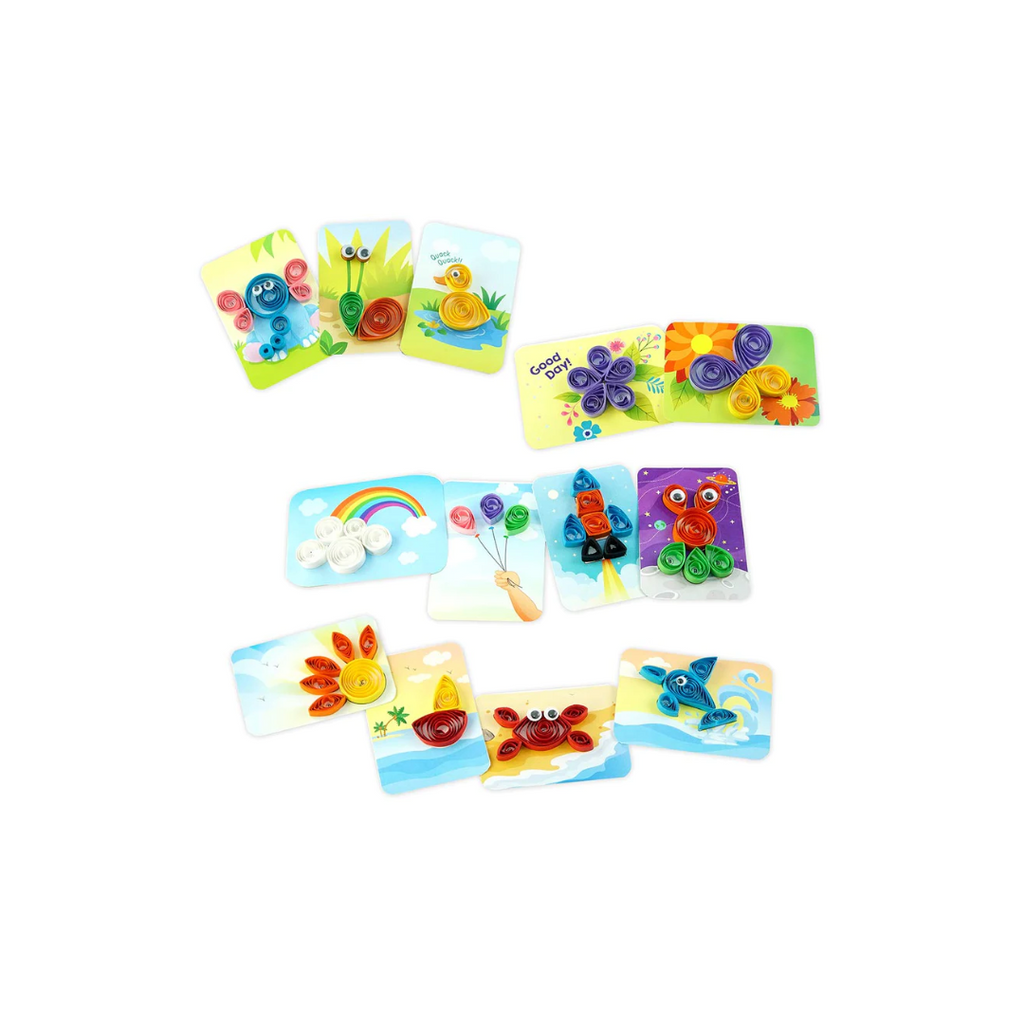 Quill On Spyrosity Spyrosity 3D Crinklers Explore Quilling Based Creative Toy