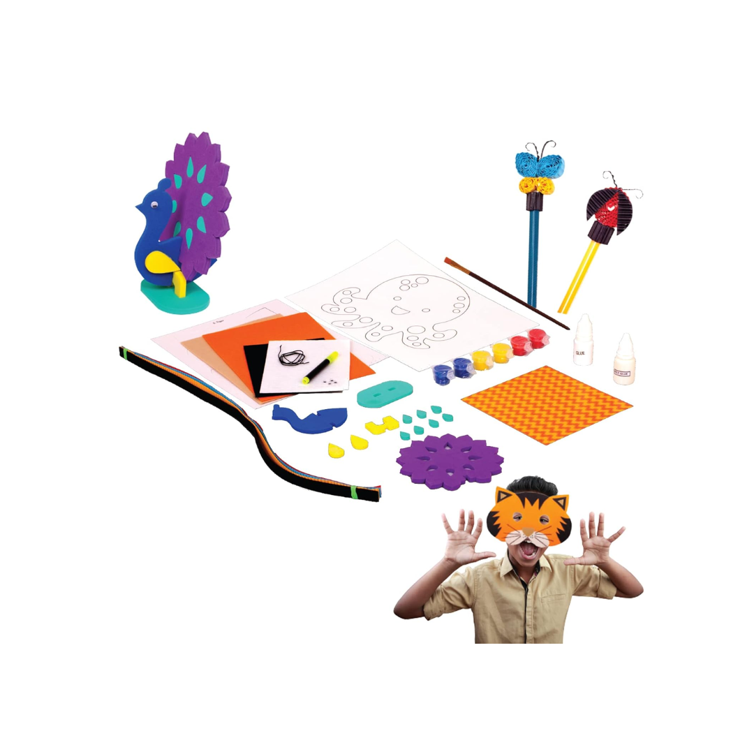 Funskool Funimals Handy Craft 5 In 1 Activity Kit