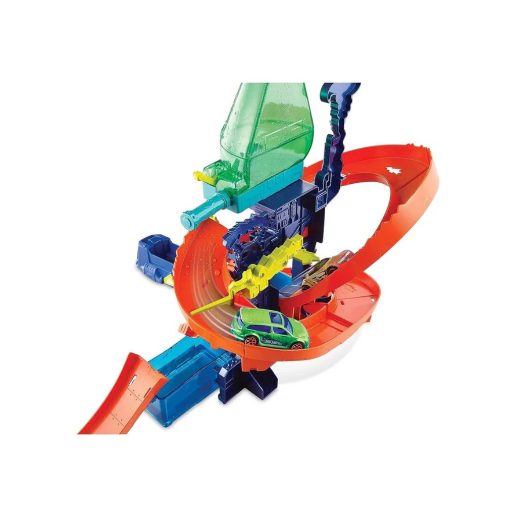 Hot Wheels City Color Shifters - Color Splash Science Lab Track Set