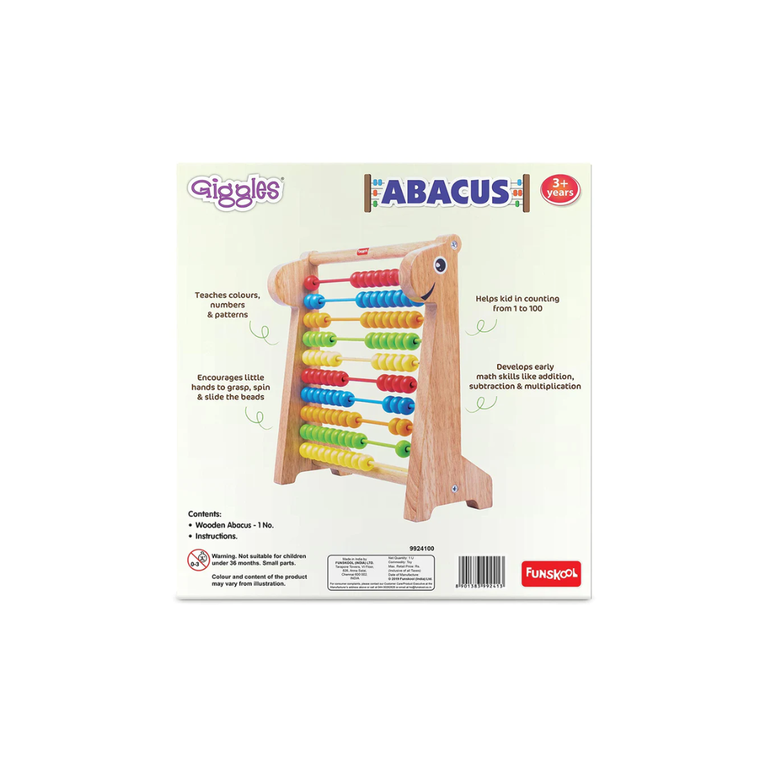Funskool Giggles Abacus Wood Educational Toy