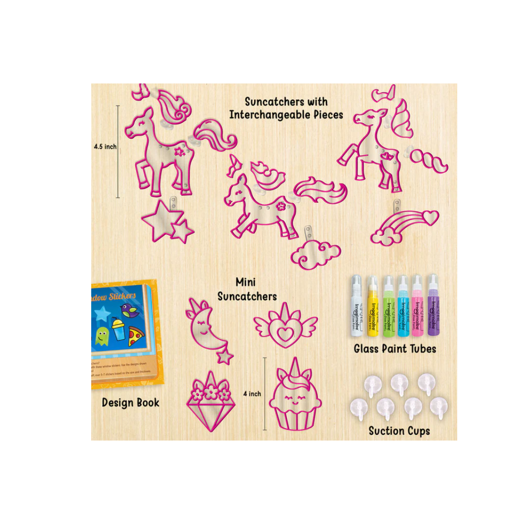 Imagimake Window Art Unicorn