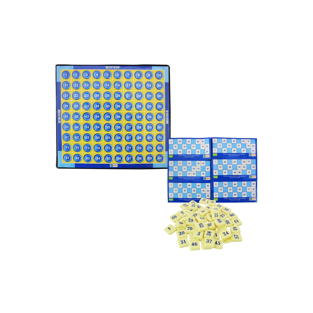 Ekta Housie Board Game With 48 Reusable Card Board Game